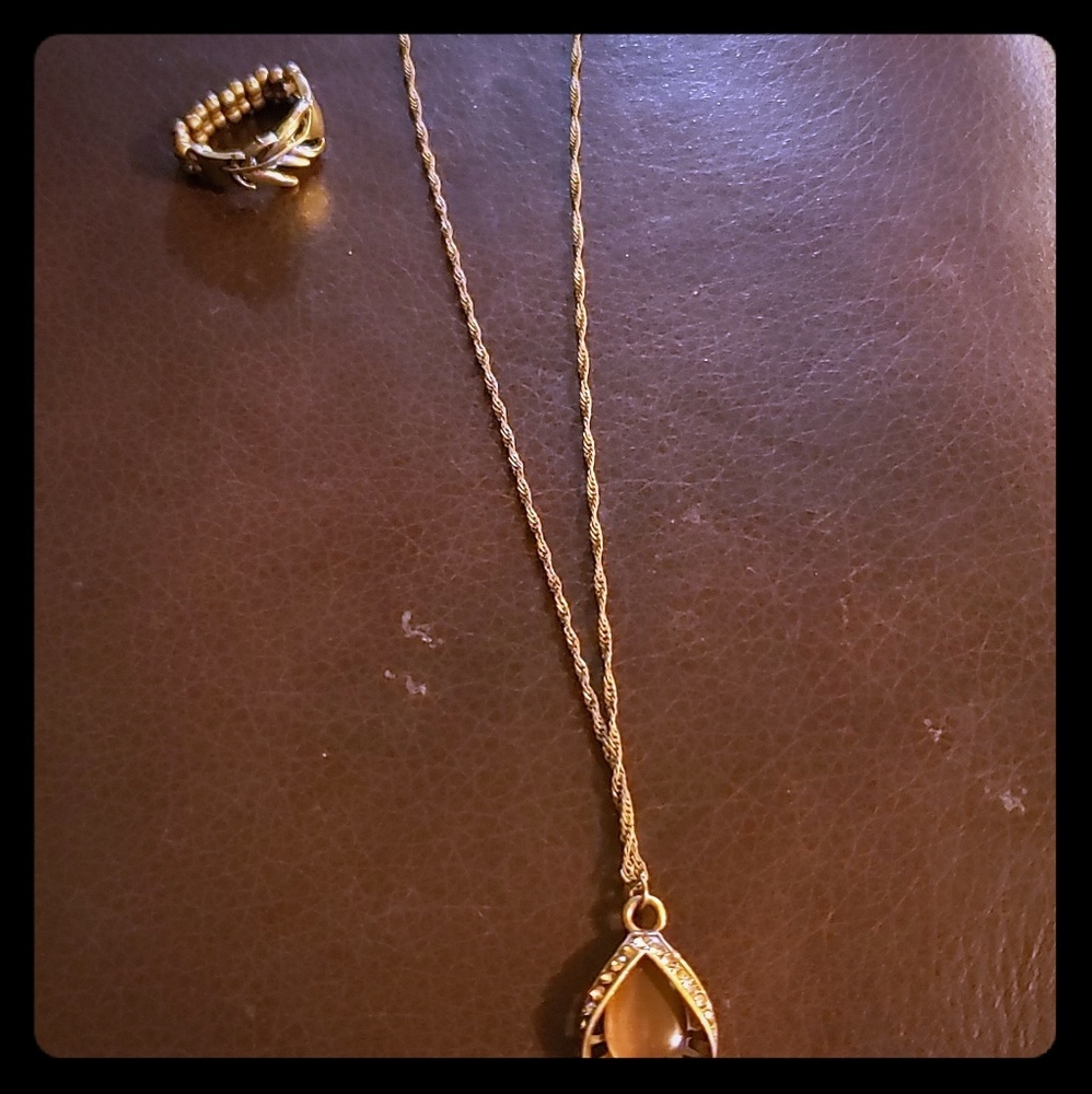 Bronze necklace lot